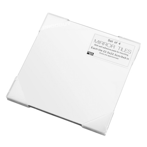 Set glass mirror tiles - of,