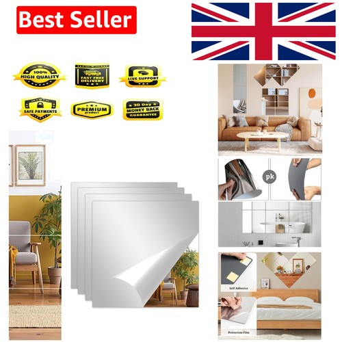 Mirror tiles self adhesive - mirror,