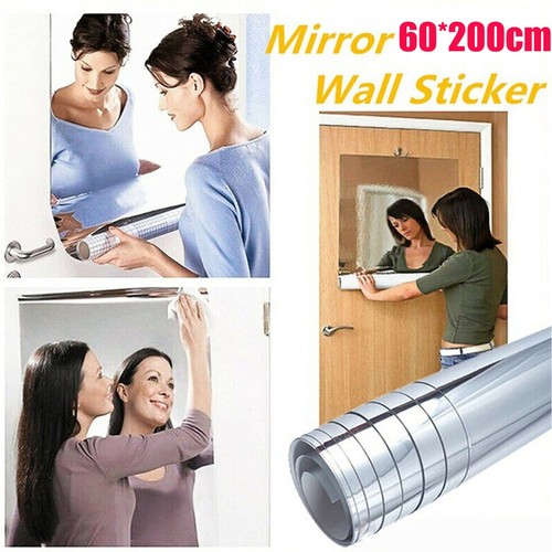 Large mirror wall sticker - mirror,