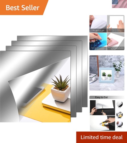 Elegant non glass mirror tiles - non-glass,