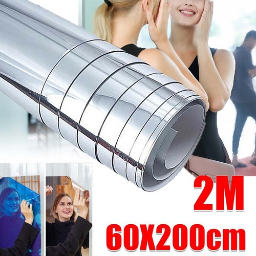 Mirror wall sticker roll self - sticker,