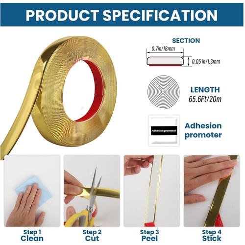 Flexible mirror tape - mirror,