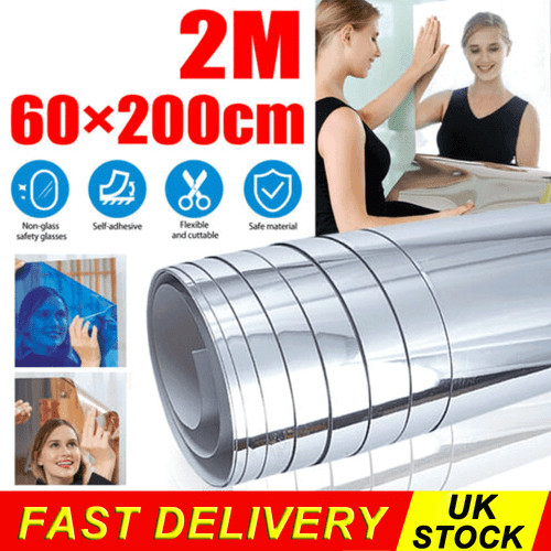 Large mirror wall sticker - mirror,